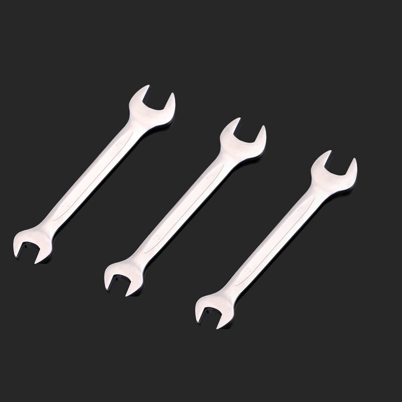 5.5mm-21mm Double Open Ended Combination Spanner Wrench Metric Repair Hand Tools