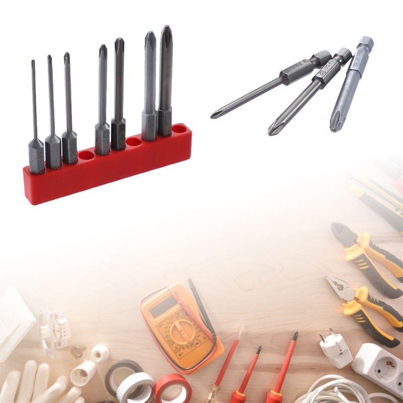 10Piece Screwdriver Bit 65mm Driver Bits Multi-function Hand Tool Parts