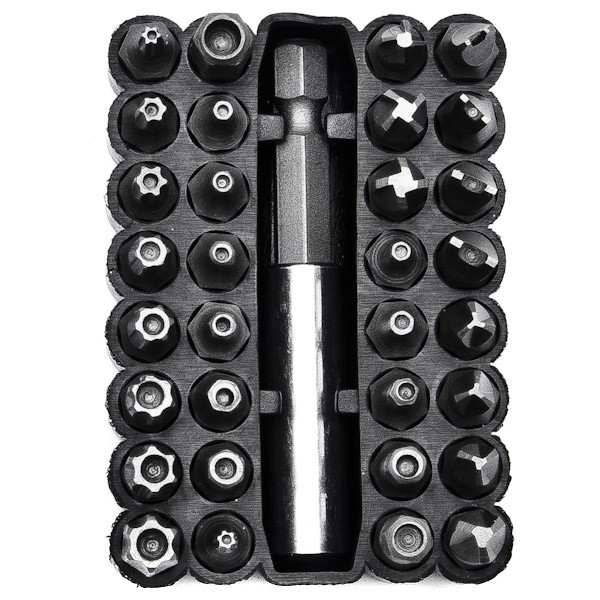 34 pc Security Screwdriver Bit Set Computer Electronic DIY Hand Tool Parts Torq