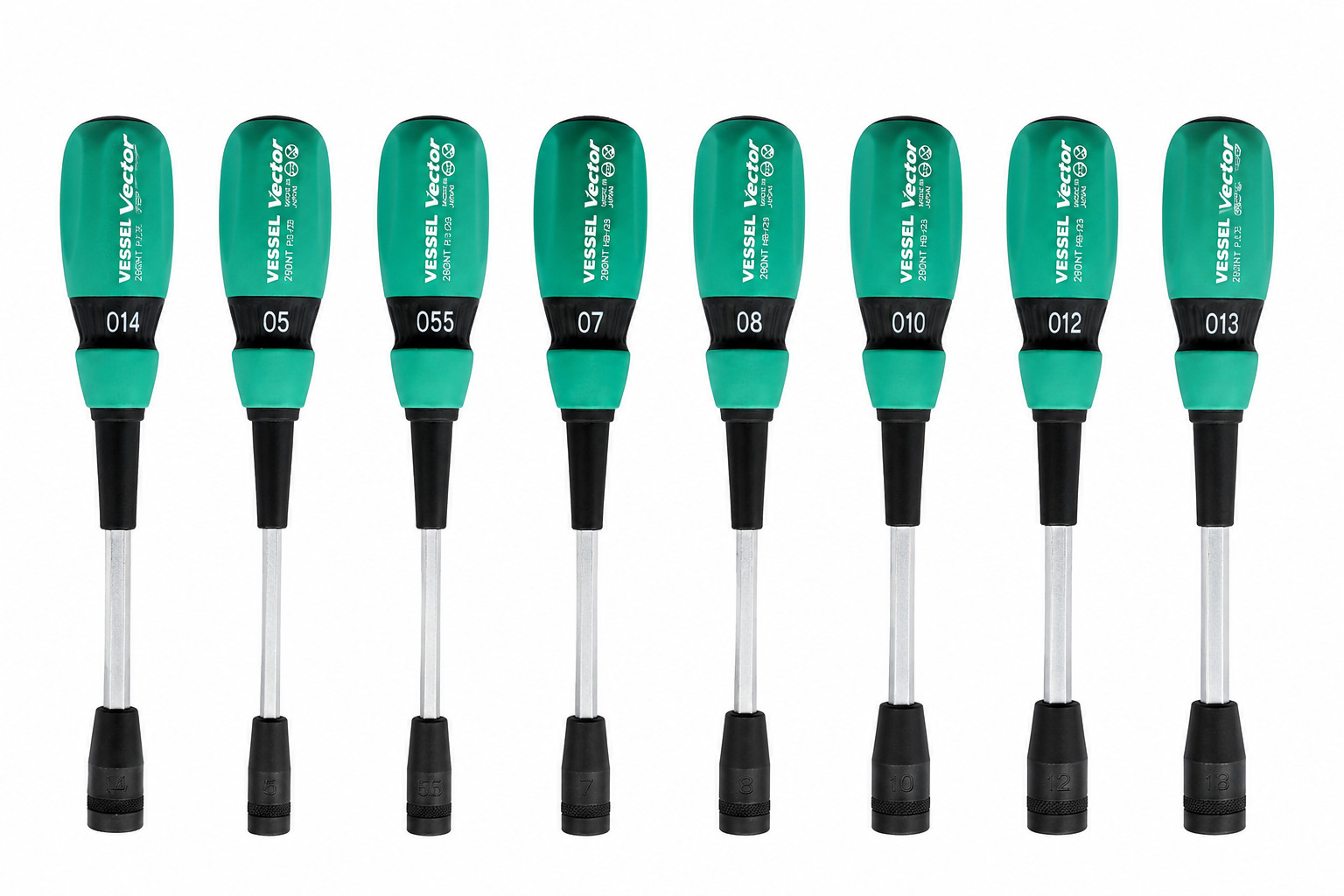 VESSEL 8 product set vector nut driver B-290NT Japan Tools Workshop Equipment