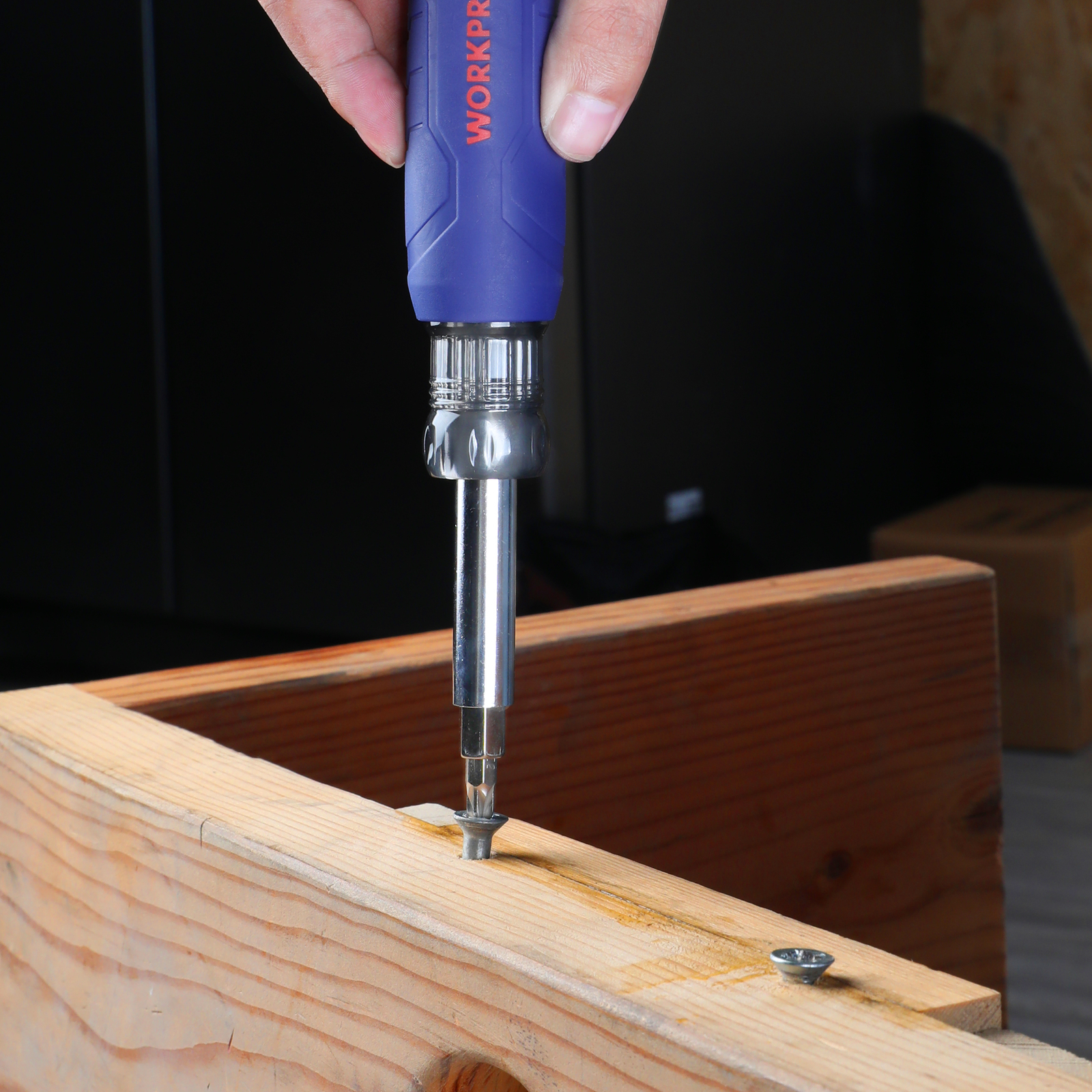 WORKPRO 11-in-1 Screwdriver/Nut Driver Set Tool Philips/Slotted/Torx/Square 3Nut