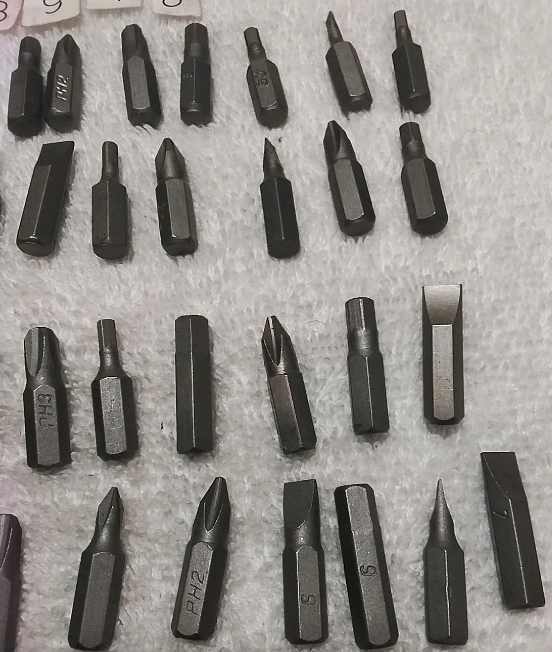 40pc. ASSORTED SIZES HEX DRIVER BIT SET