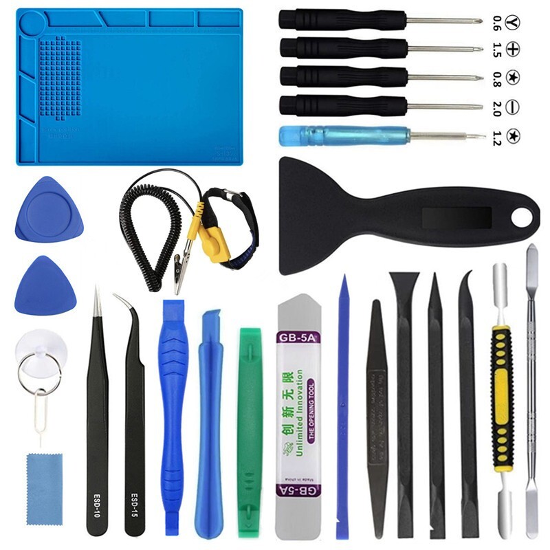 Laptop repair tools for PC Computer Phone Opening Spudger Metal Pry Tool Kit Set
