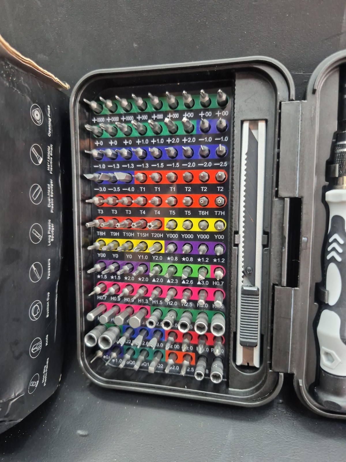 132 in 1 Precision Screwdriver Set Phillips Torx Magnetic Screwdriver Head