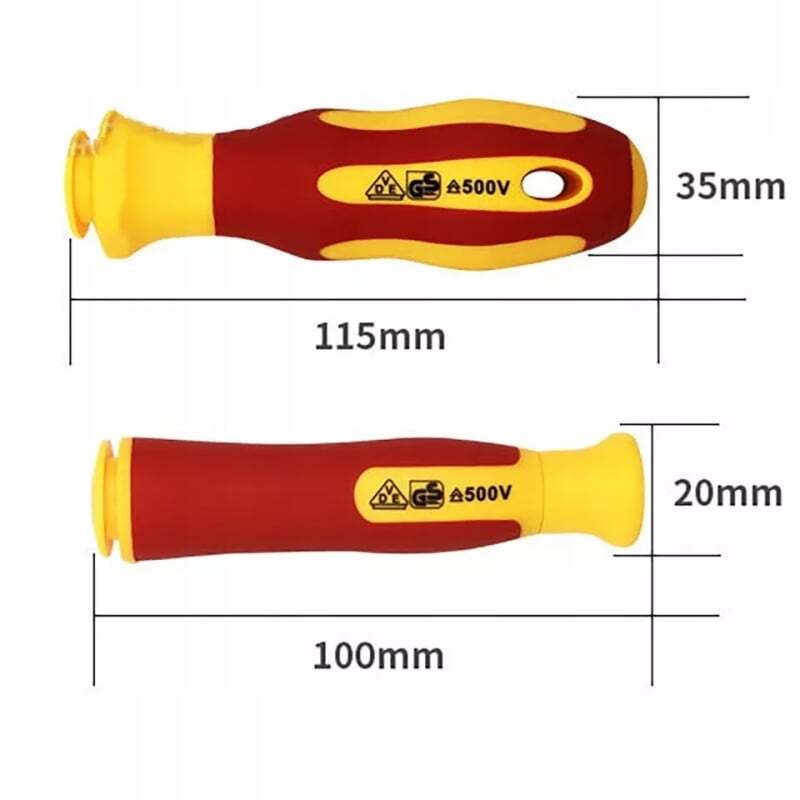 10pc Electrician’s Insulated Magnetic Electrical Hand Screwdriver Tool Set New