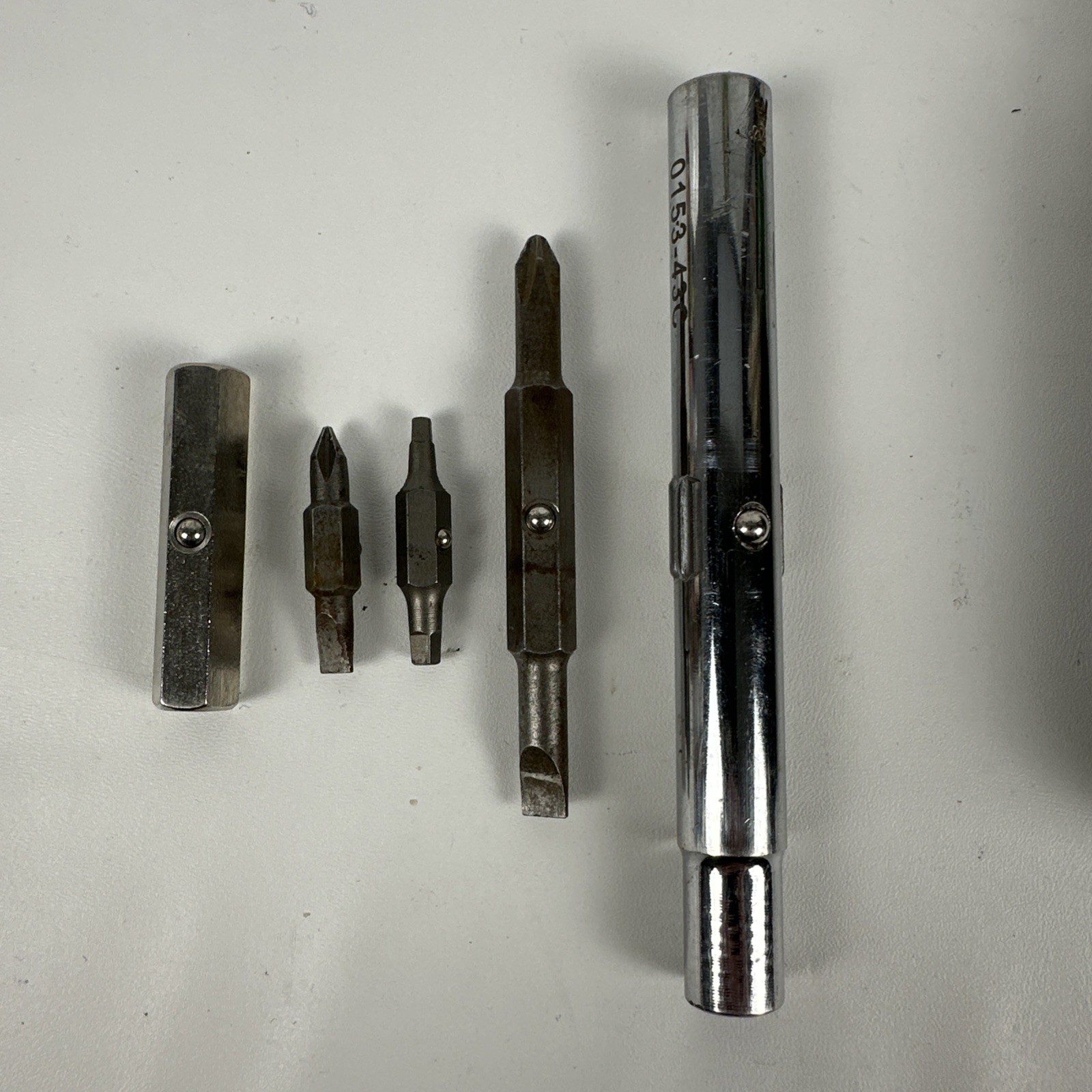 Greenlee 9-in-1 MultiTool Screwdriver 0153-43C Multiple Bits