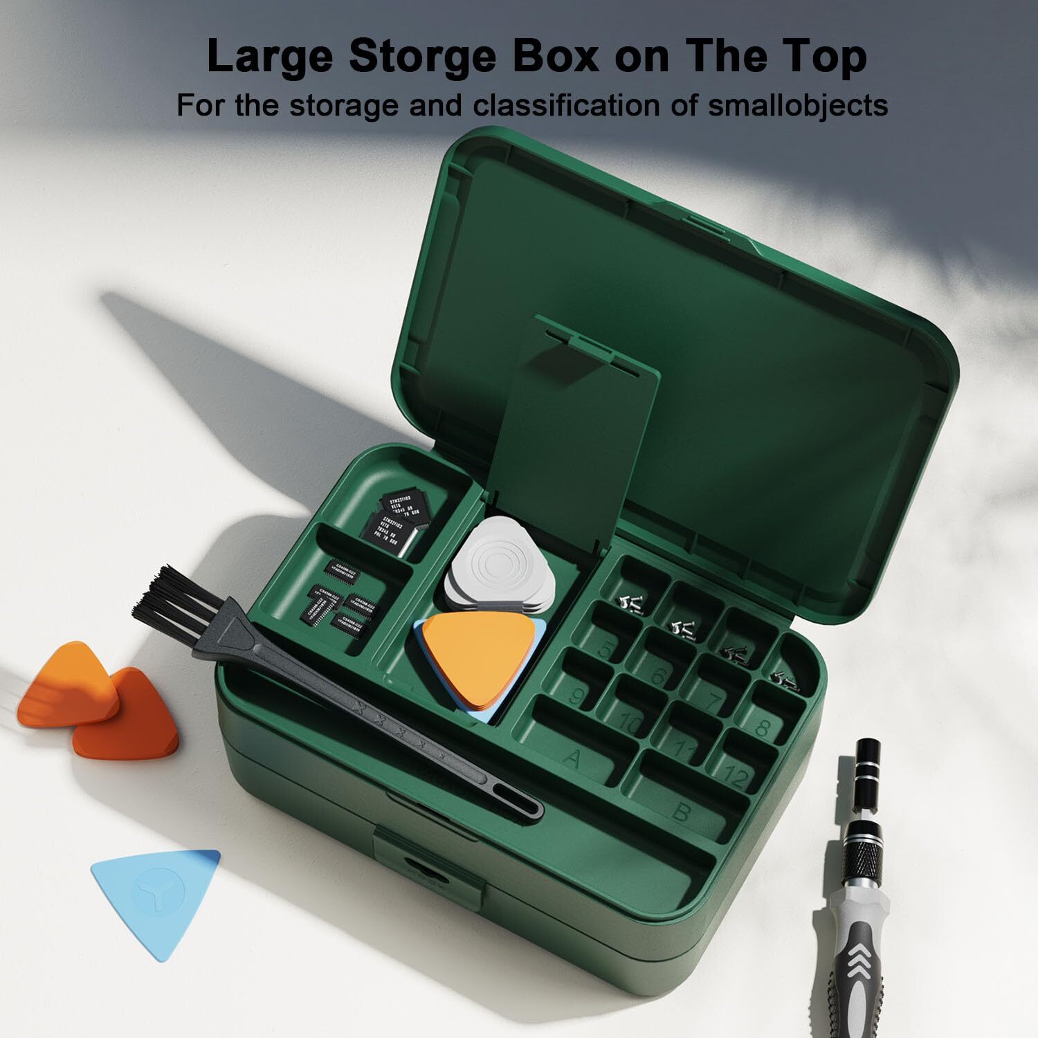 Mini Precision Screwdriver Set With Colorcoded Identification 132 In 1 Micro Mag