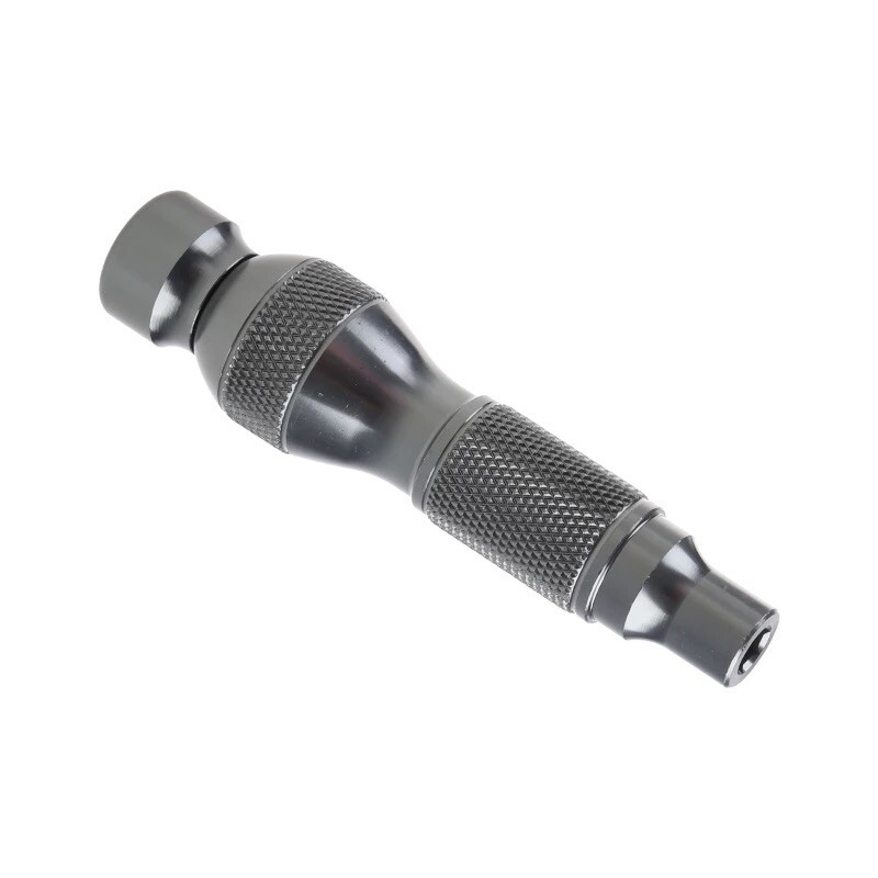4” Long Heavy Duty Metal Handle/Screwdriver 1/4″ Hex Bit Holder Magnetic
