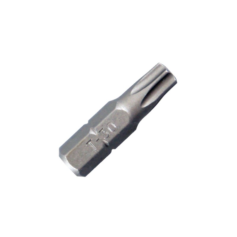 Best Way Tools 86787 Carbon Steel T30 Torx Screwdriver Bit 1/4 Dia. x 1 L in.
