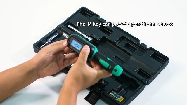 Digital Torque Screwdriver Set – Adjustable 3.54-70.81 in.lb, Precision Wrench T