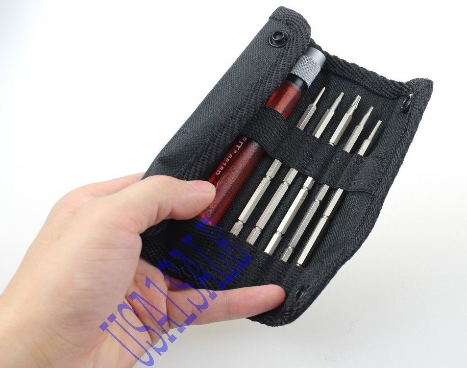 16 IN 1 Reversible Handle LAPTOP/MACBOOK Screwdriver Tool Set T6 T5 HIGH QUALITY