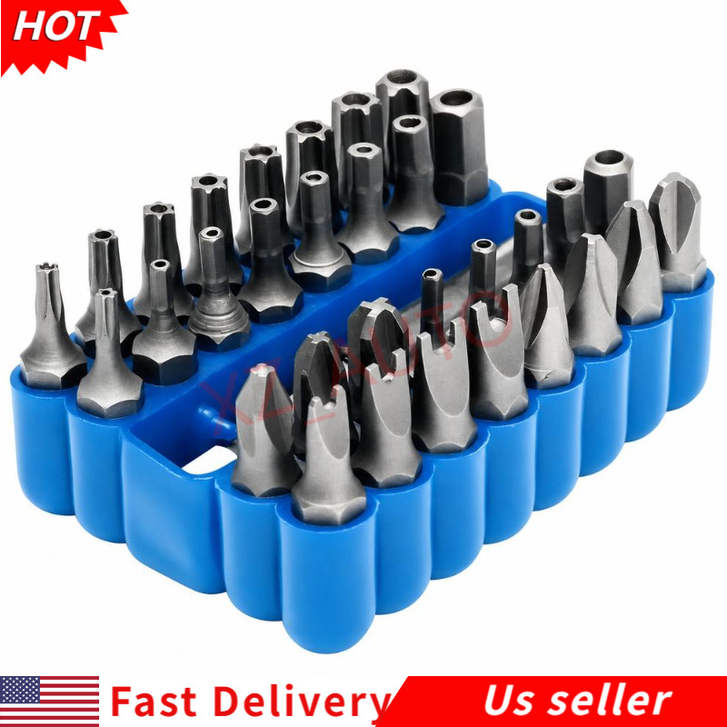 Bit Set Tamper Proof Security Torq Hex Star Spanner Tri Wing Screwdriver 33 Torx