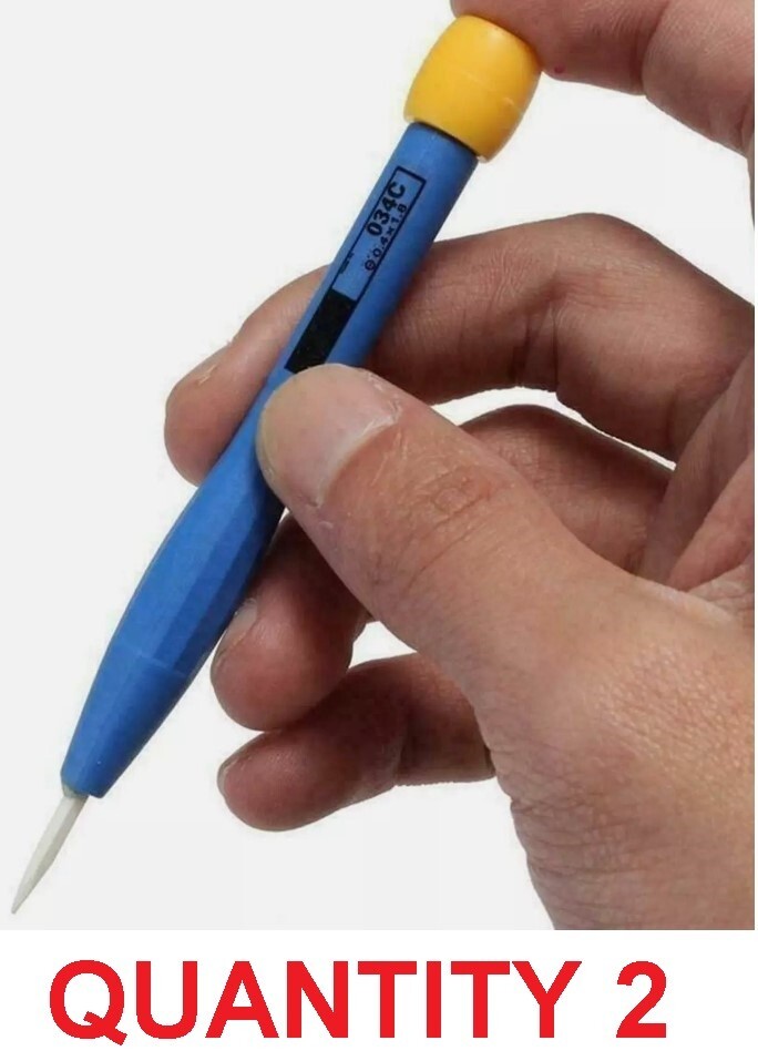 x2 Ceramic Tuning alignment slotted Screw driver Non conductive Non magnetic ESD