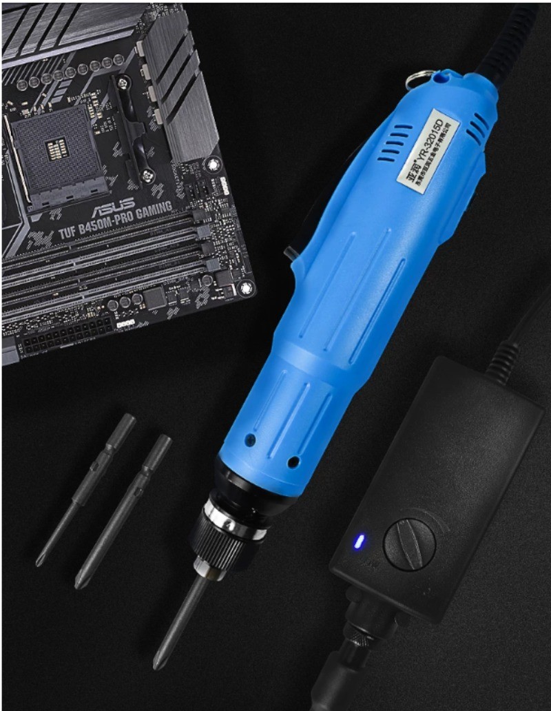 Electric Screwdriver Industrial-Grade Corded Model 220V for Home Repairs