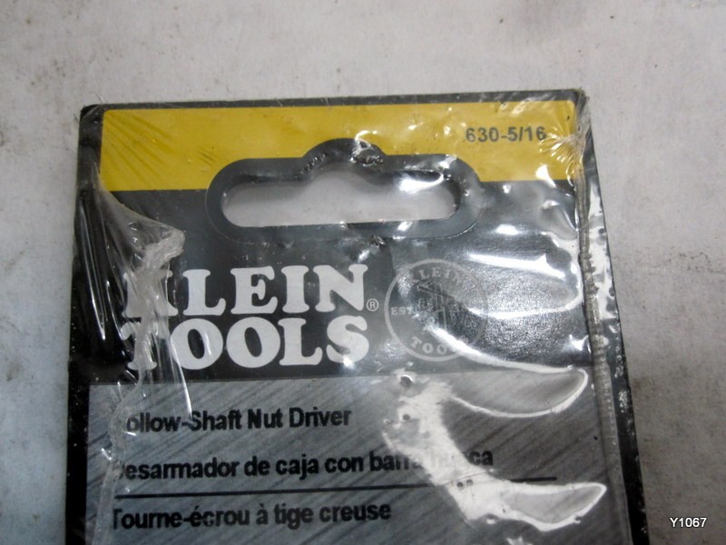 set of 3 Klein Tools 630-5/16 Hollow Shaft Nut Driver