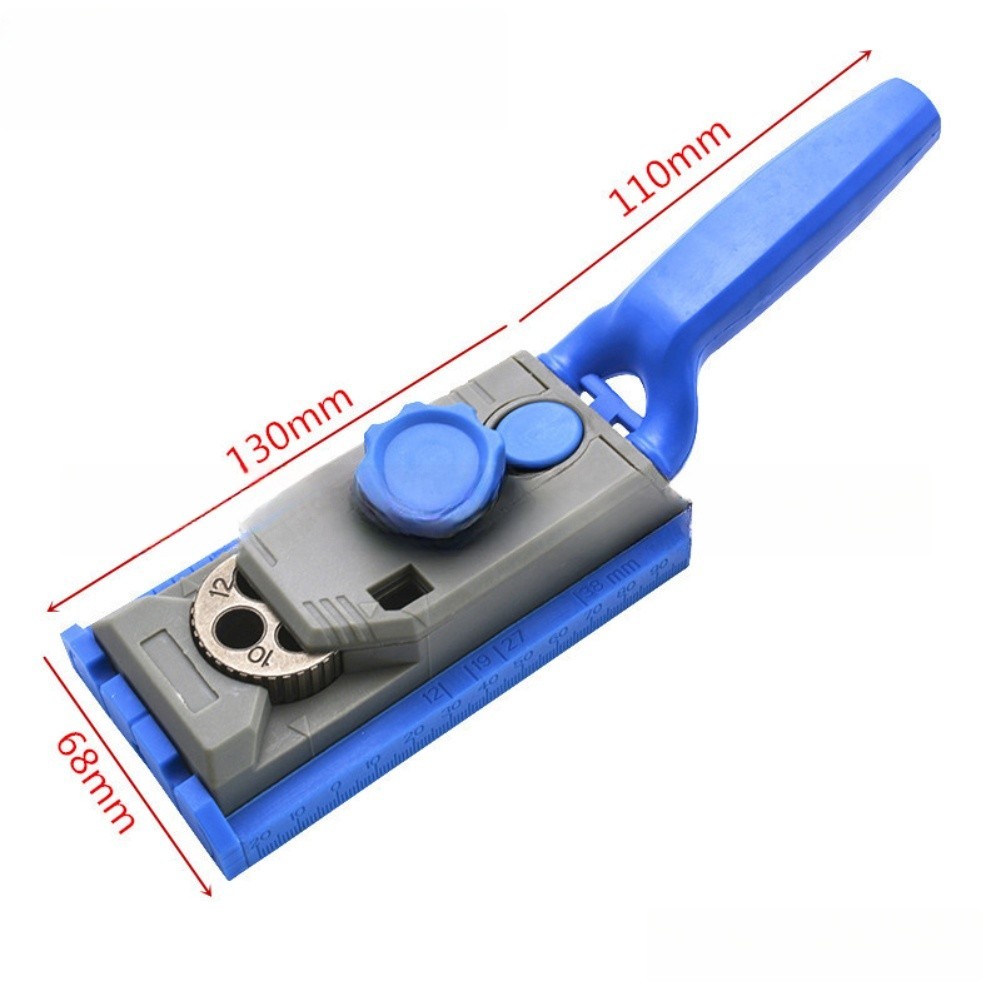 Inclined Hole Doweling Jig Kit for Woodworking with Lightweight Portable Design