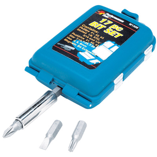 Performance Tool 17 Piece Bit Set (W1309)