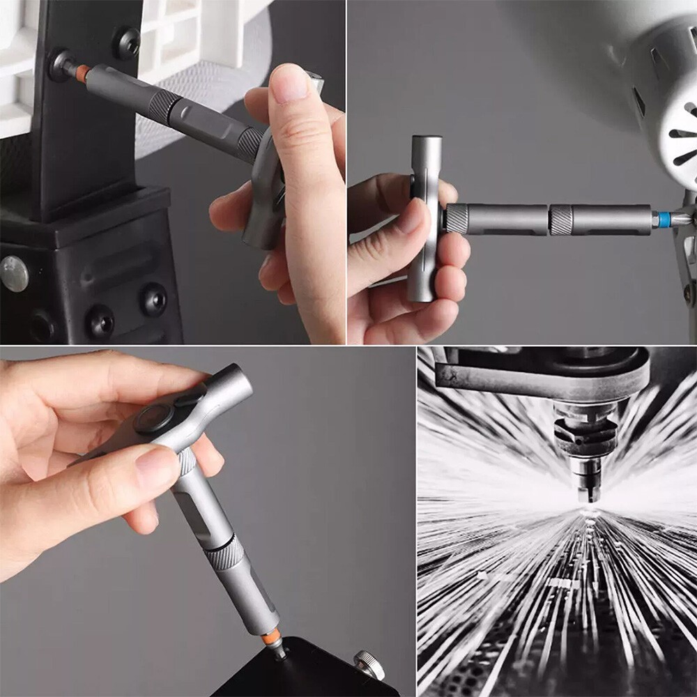 25pcs 24 in 1 Multifunction Screwdriver Head Set Household Repair Ratchet Wrench