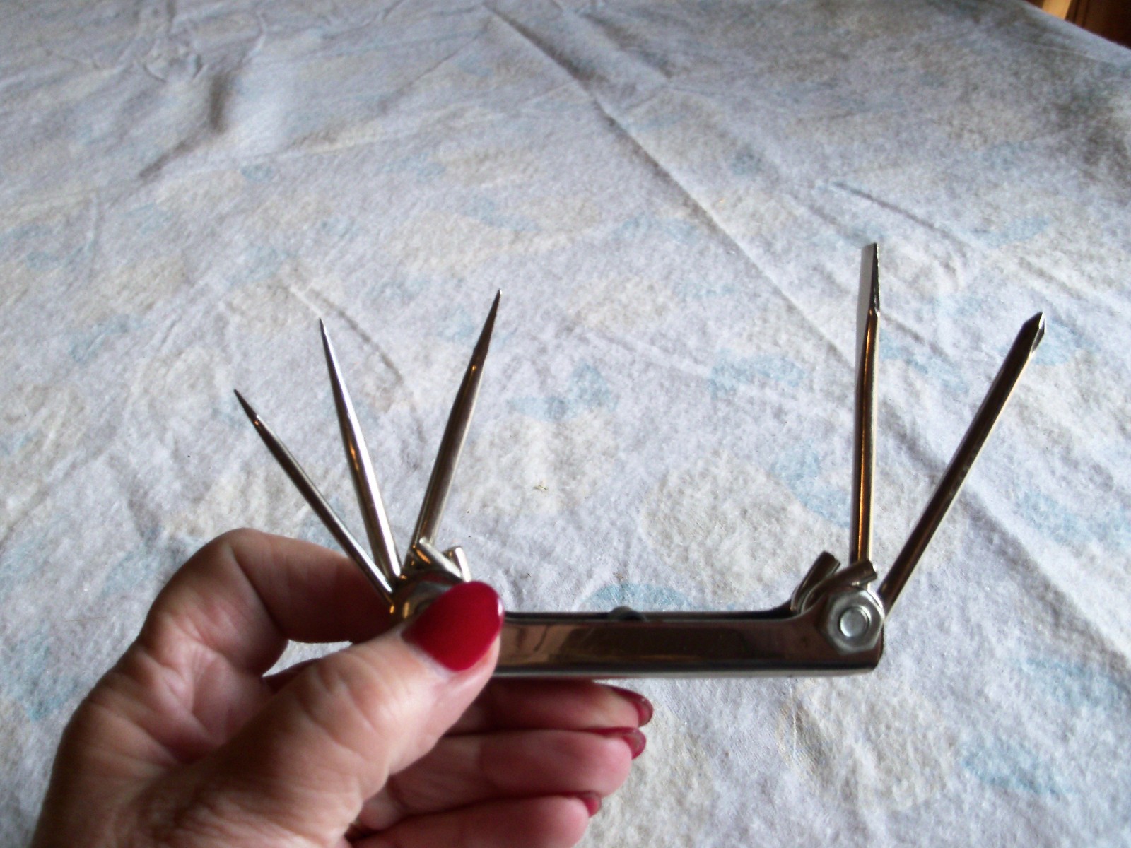 Vintage KLEIN TOOLS 68705 Pocket all 5 in 1 Folding Multi Screwdriver set