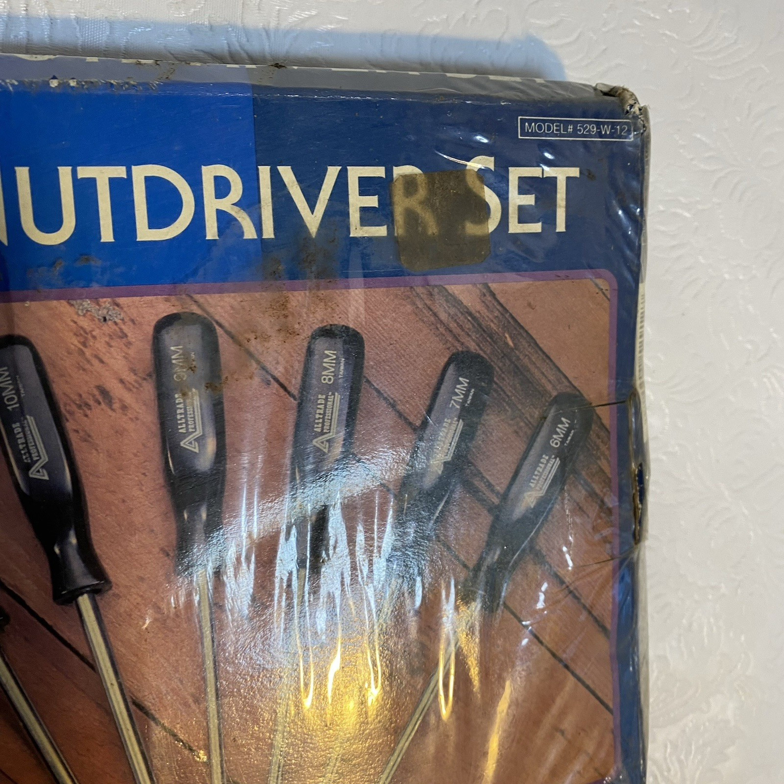 Alltrade Professional 529-W-12 12 piece Metric & SAE Nutdriver Set NOS READ