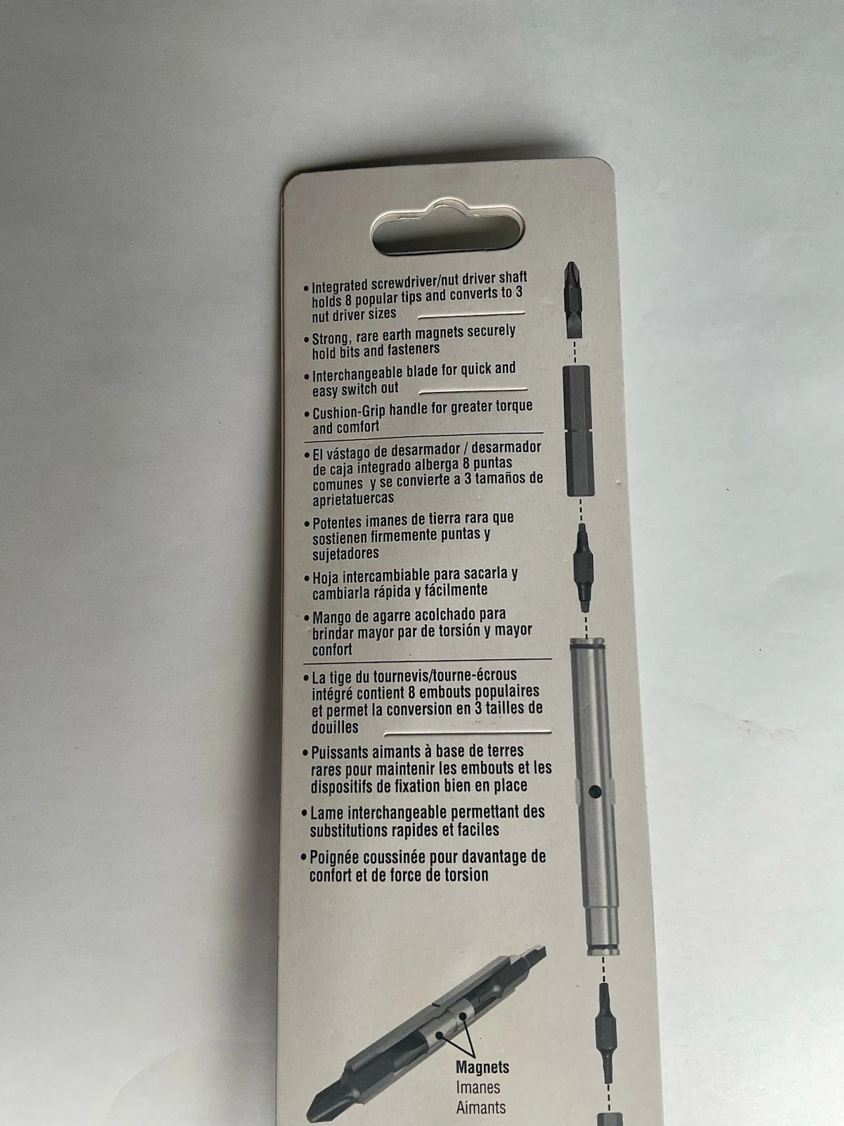 New! Klein Pro 11-in-1 Magnetic Flip Screwdriver/ Nut driver #32500MAG