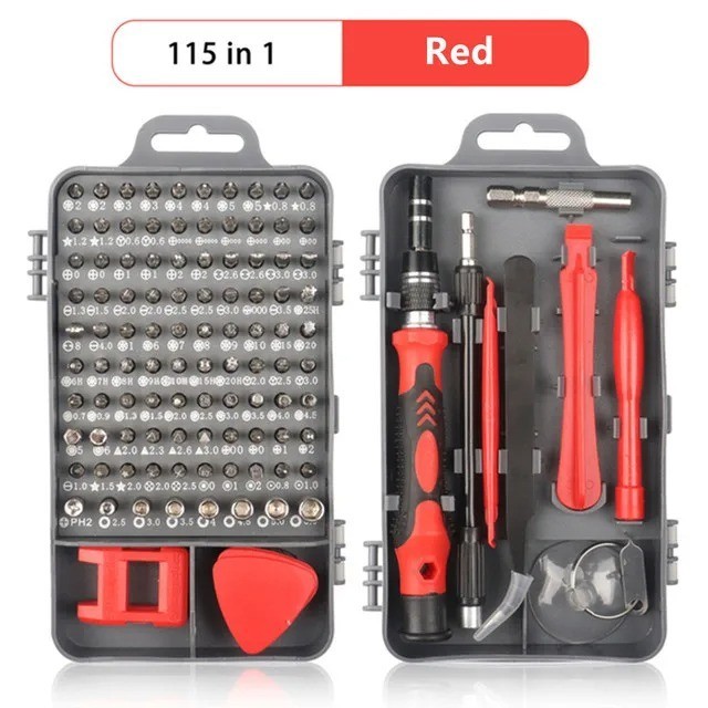 Magnetic Screwdriver Repair Kit Torx Phillips Bits Electronics Tools
