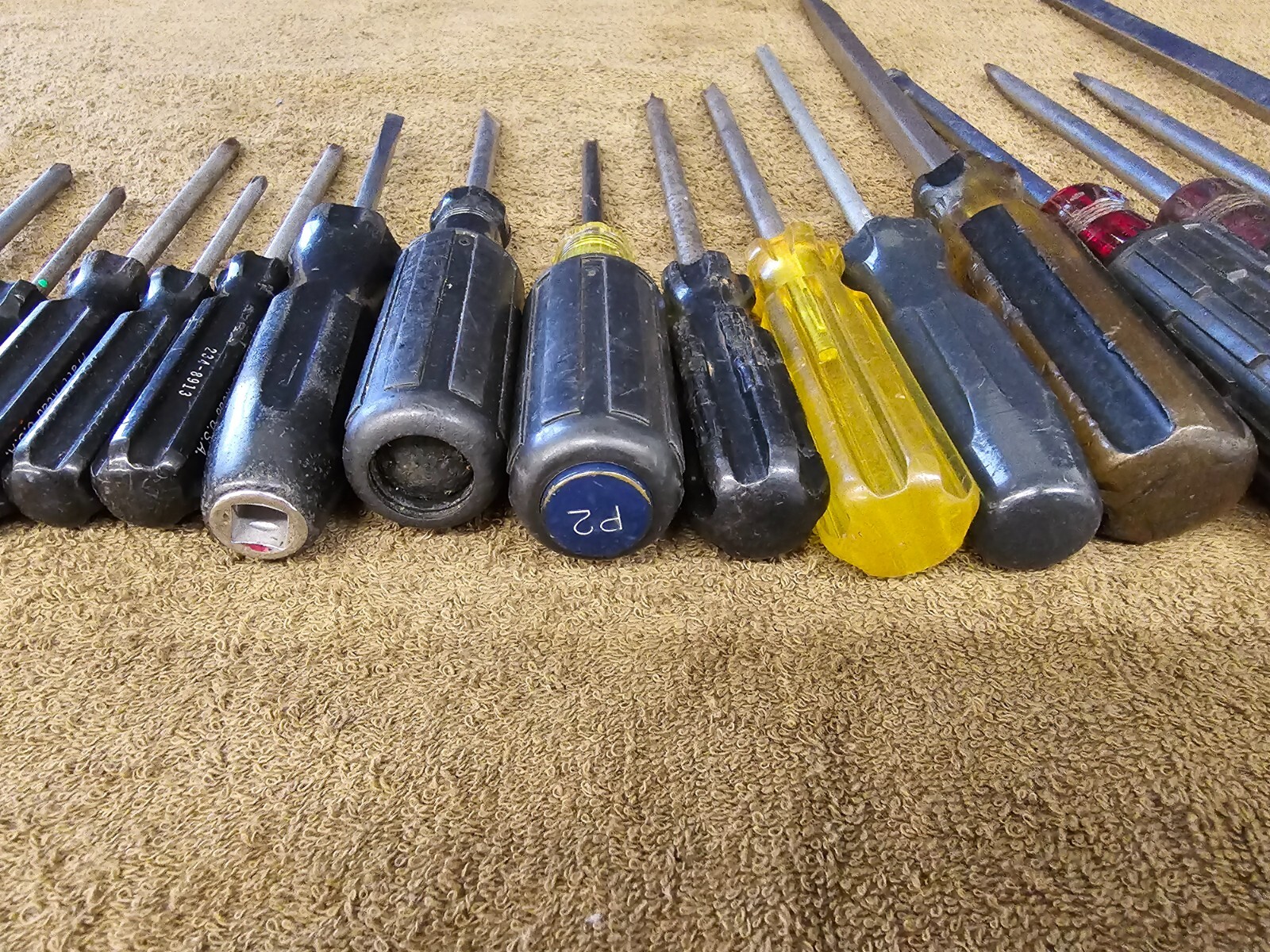 21 Pratt Read Crescent Screwdriver Set Slotted Phillips Flat Head Tip Long Short