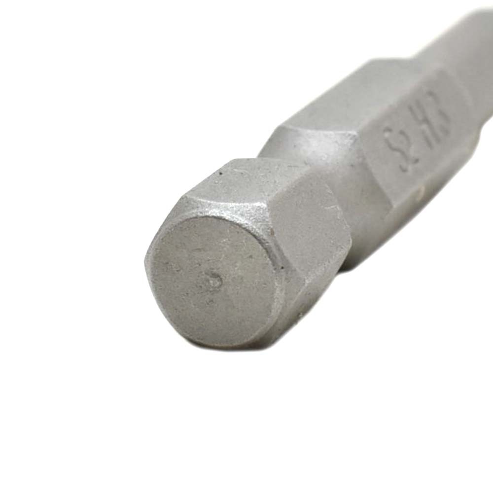 BH203-10PK Single End Hexagonal Screwdriver Bits – 2 Inch Long – 3mm Hex – 10