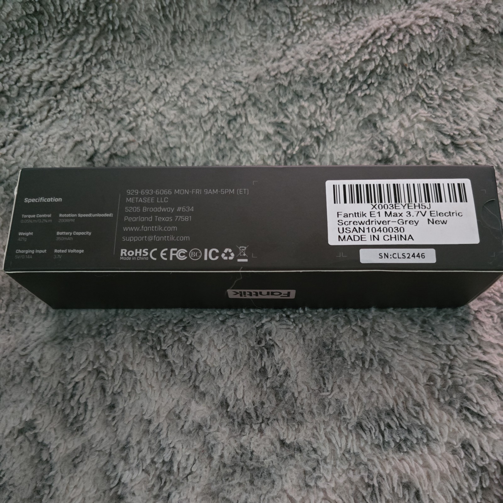 Fanttik NEX E1 Max Electric Screwdriver 50-Bit Precision Set Ships from USA
