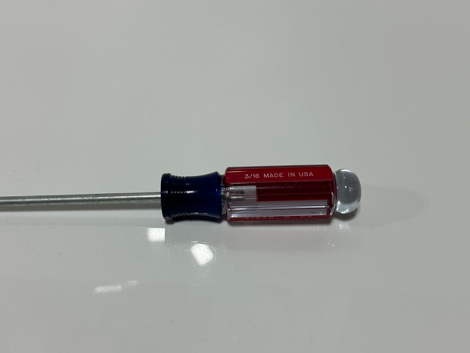 NEW Craftsman USA Made 41248 Flat 3/16 Slotted Screwdriver – 8″ Long Shaft