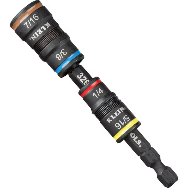 Klein Tools 85515HD Flip Socket, Mini Ratchet and Multi-Bit Driver Set, 3 Pc.