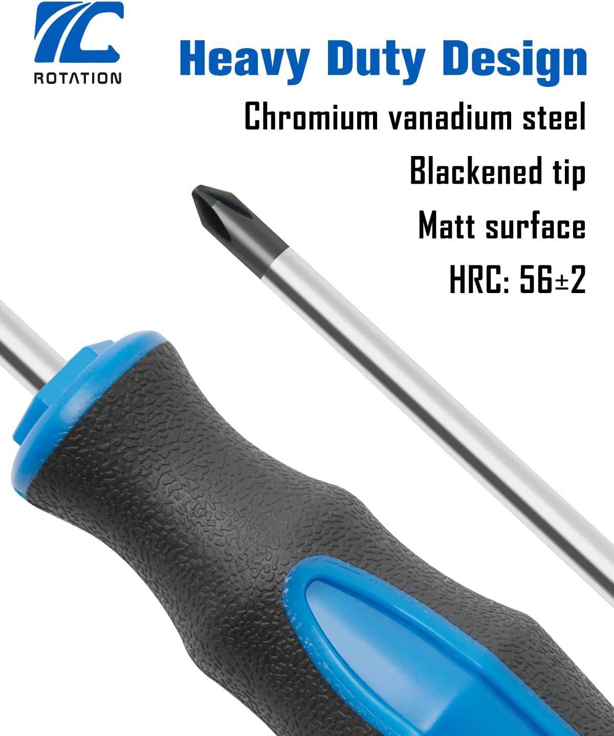 Magnetic Screwdriver Set Phillips Flathead CR-V Steel Repair Hand Tools