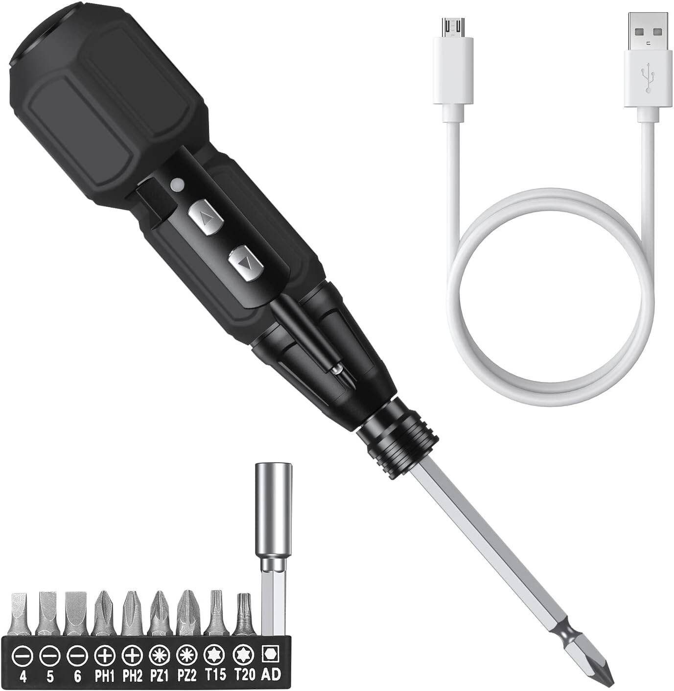 AMIR Cordless Power Screwdriver Rechargeable Electric Screwdriver Sets Portab…