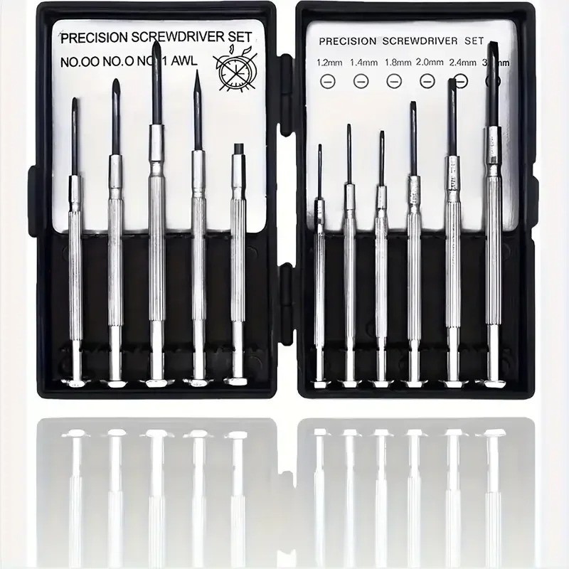 11 Pcs Small Precision Screwdriver Set, Tiny Screwdriver Set, Mini Screw Driver