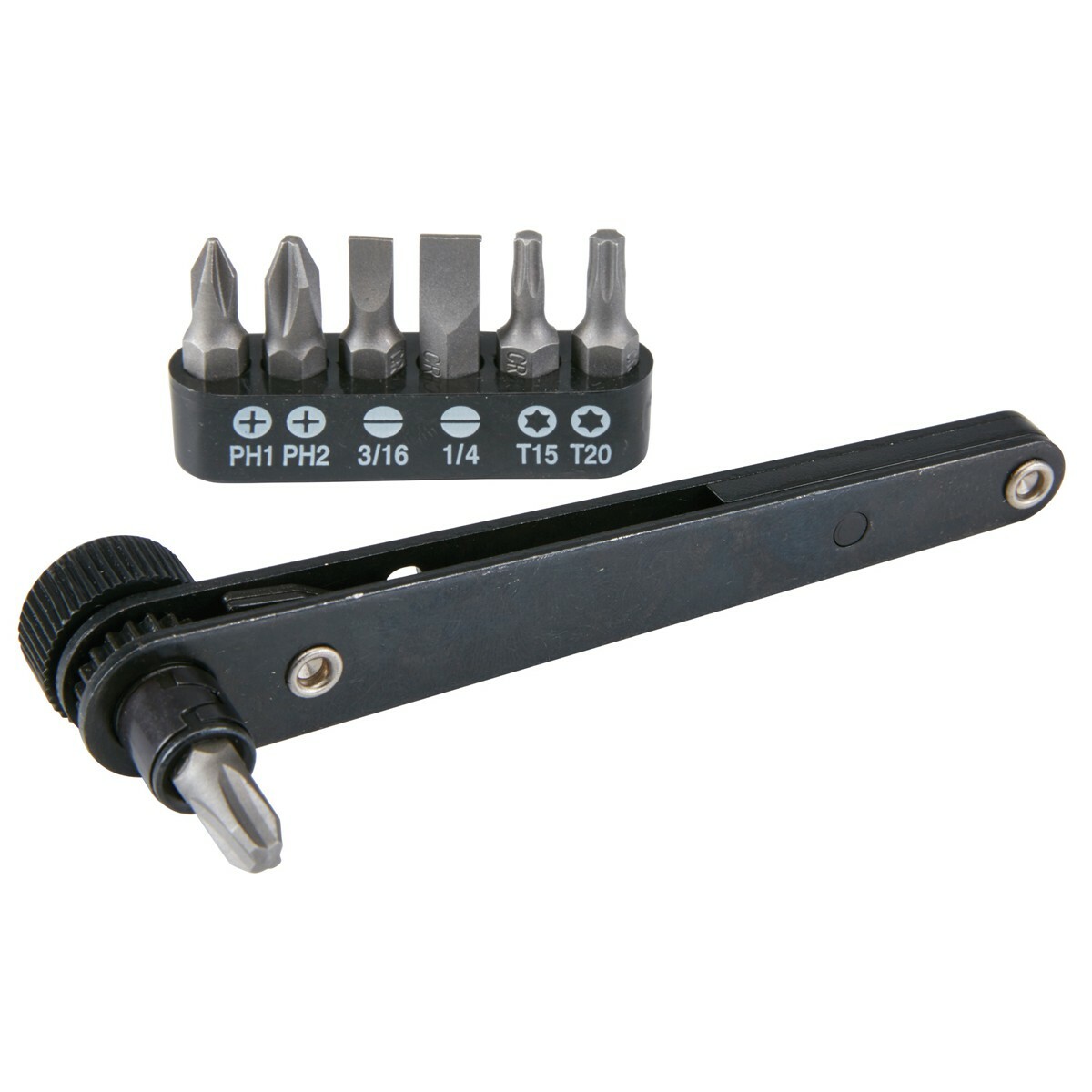 MINI RIGHT ANGLE ANGLED OFFSET HAND RATCHET SCREWDRIVER RATCHETING DRIVER TOOL