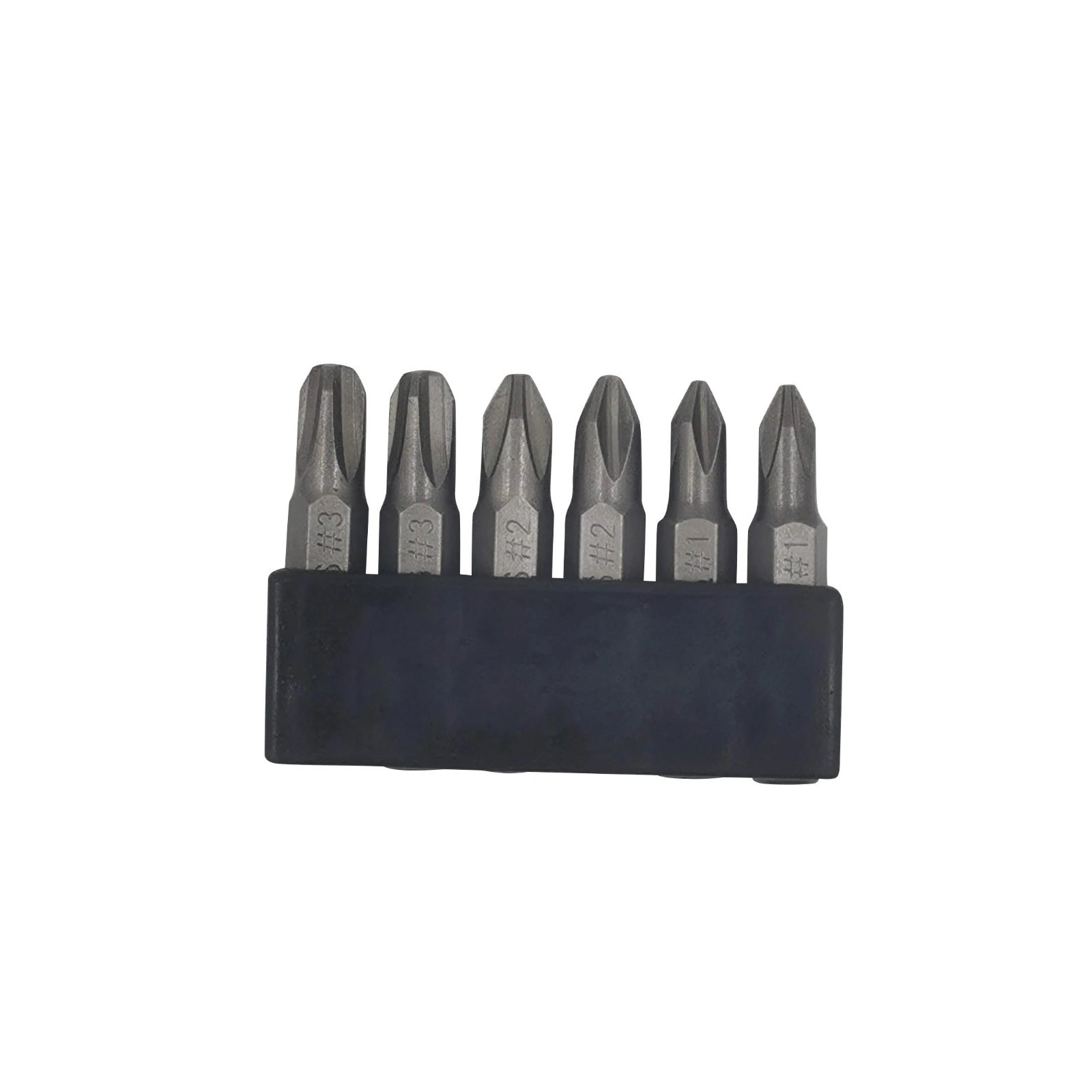 6Pcs 35Mm JIS Screwdriver Bit Set with Magnetic Tip, 1/4 Hex Shank, S2 Alloy_Ste
