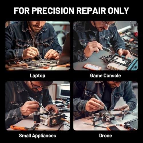 181-in-1 Cordless Electric Screwdriver Set, 3 Torque Settings, 160 Magnetic Bits