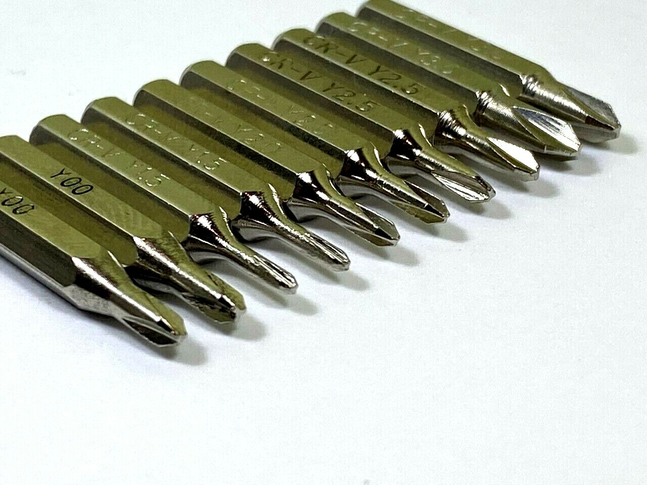 Y00 Y1.5 Y2.0 Y2.5 Y3.0 Screwdriver Bits for Tripoint Triwing micro system 4 Hex