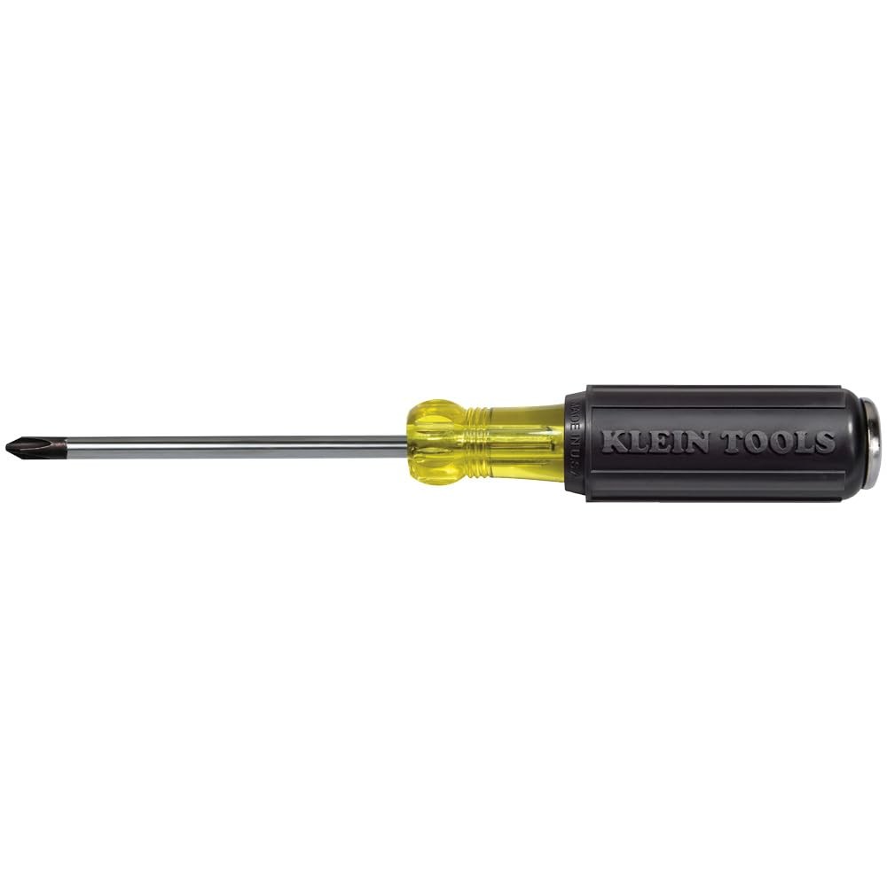 Klein 7 Inch Demolition Screwdriver With Cushion Grip And Plated Metal Strike…