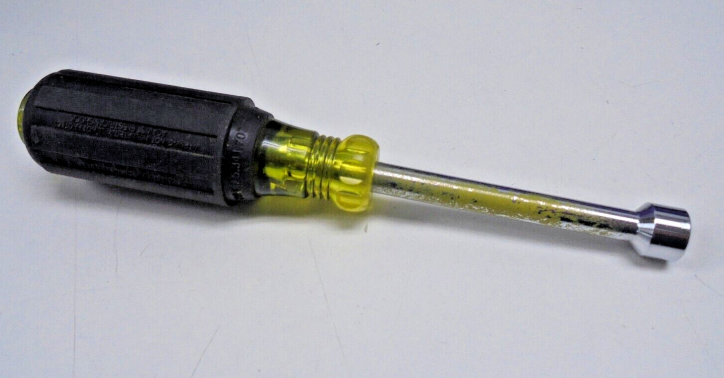 Klein Tools 11/32″ Magnetic Nut Driver 3 Inch Hollow Shaft Cushion Grip