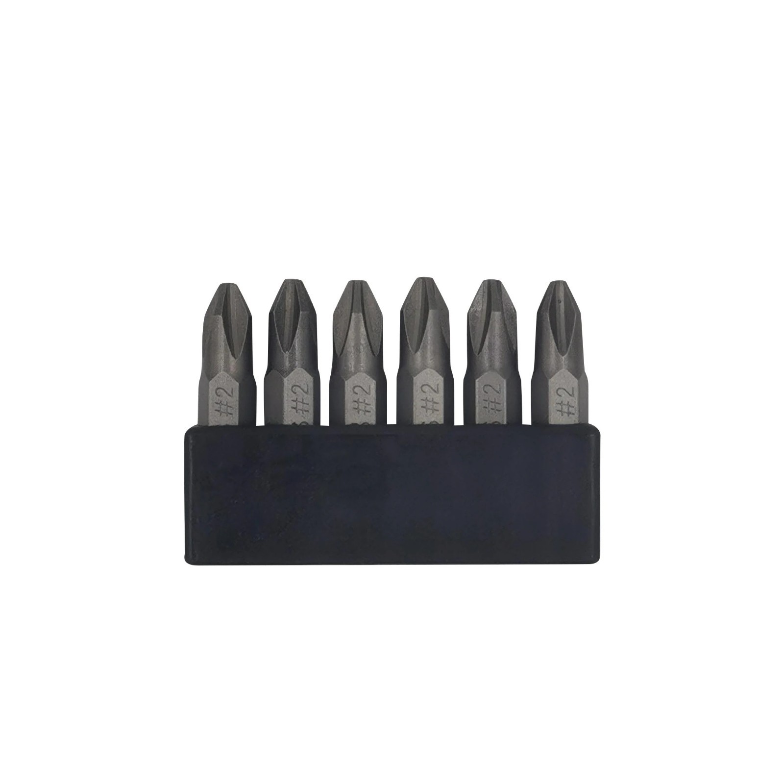 6Pcs 35Mm JIS Screwdriver Bit Set with Magnetic Tip, 1/4 Hex Shank, S2 Alloy_Ste