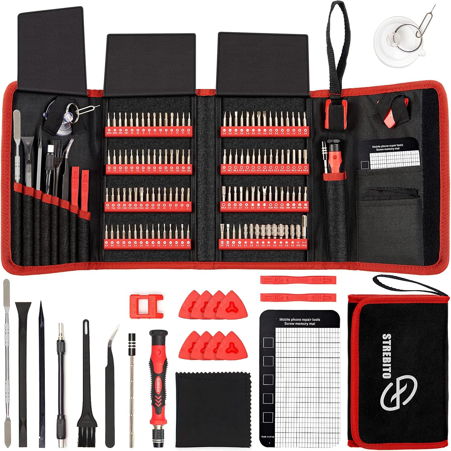 NEW Electronics Precision Screwdriver Set 142-Piece 120 Bits Magnetic Repair Kit