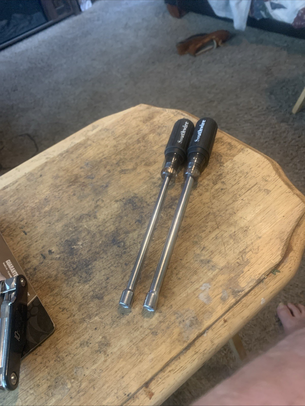 1/4” and 5/16” Long Nut Driver Southwire 6″ Shank Excellent