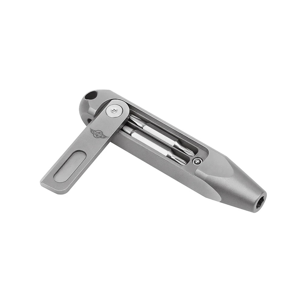 Olight Oknife Otacle D1 Mini EDC Multi Bit Precision Screwdriver Set – Titanium