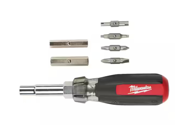 Milwaukee 13-in-1 Multi-Tip Cushion Grip Combination Screwdriver | 48-22-2880