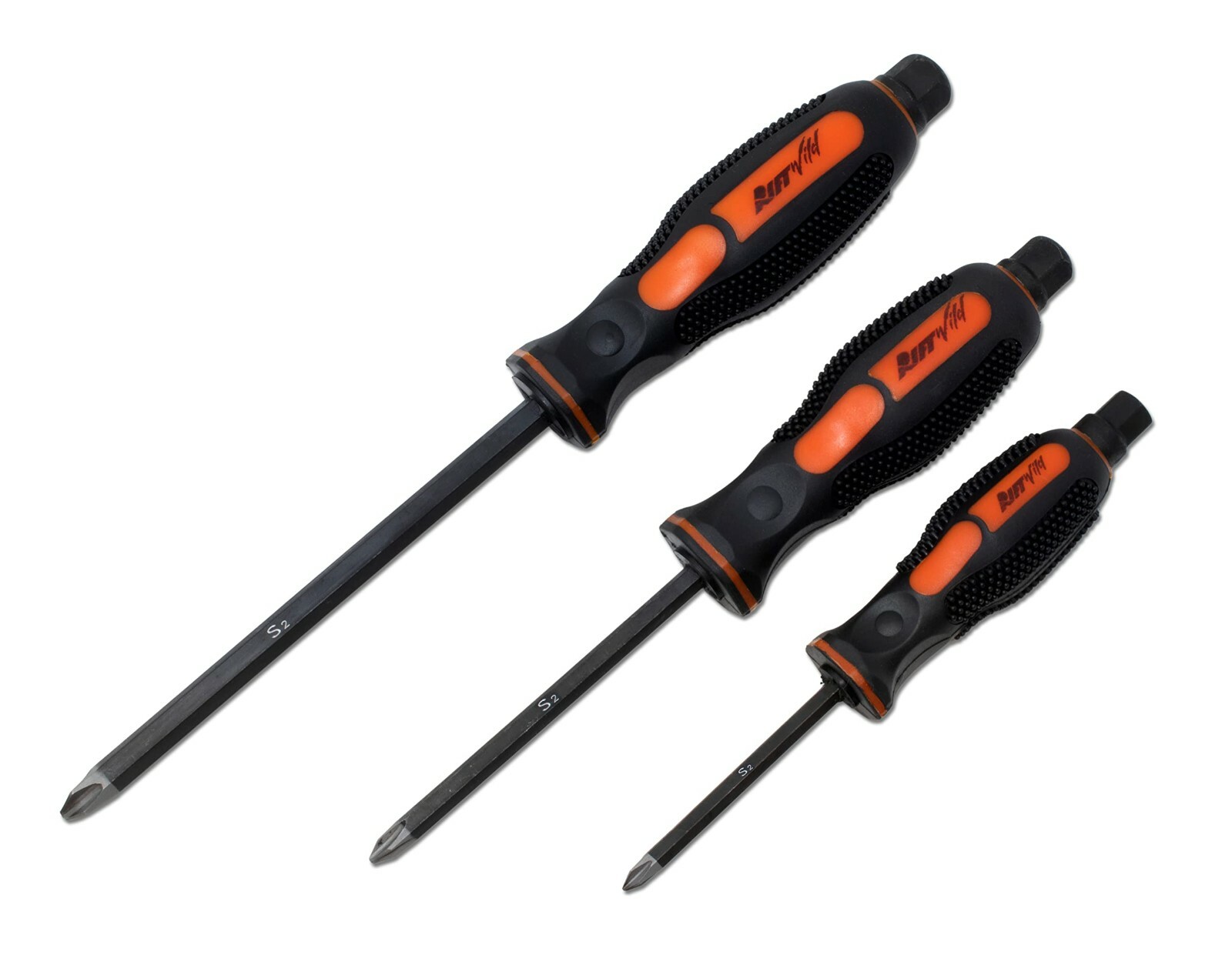 Pro JIS Metric Screwdriver Set Solid Tang Screw Driver Drivers #1-2-3 0059-011