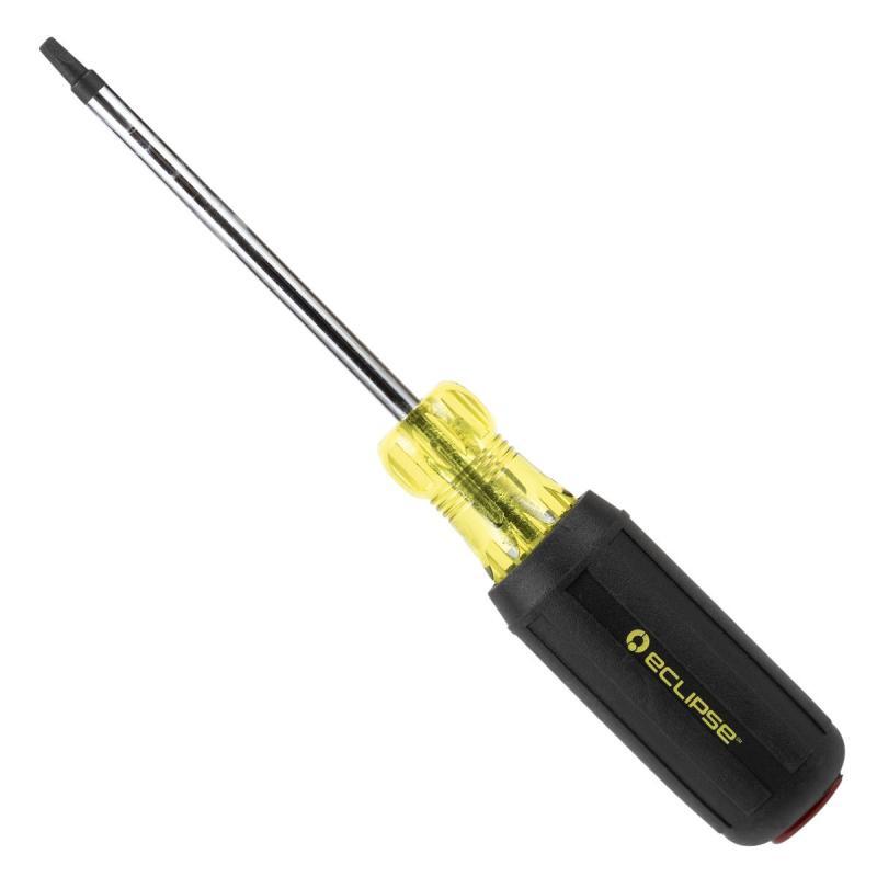 Eclipse 800-107 Robertson Screwdriver, Rubber Grip S2x4 Inch