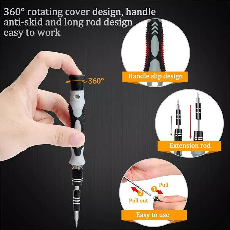117 in 1 Precision Mechanical Screwdriver Set Magnetic Repair Tool Kit HandWork