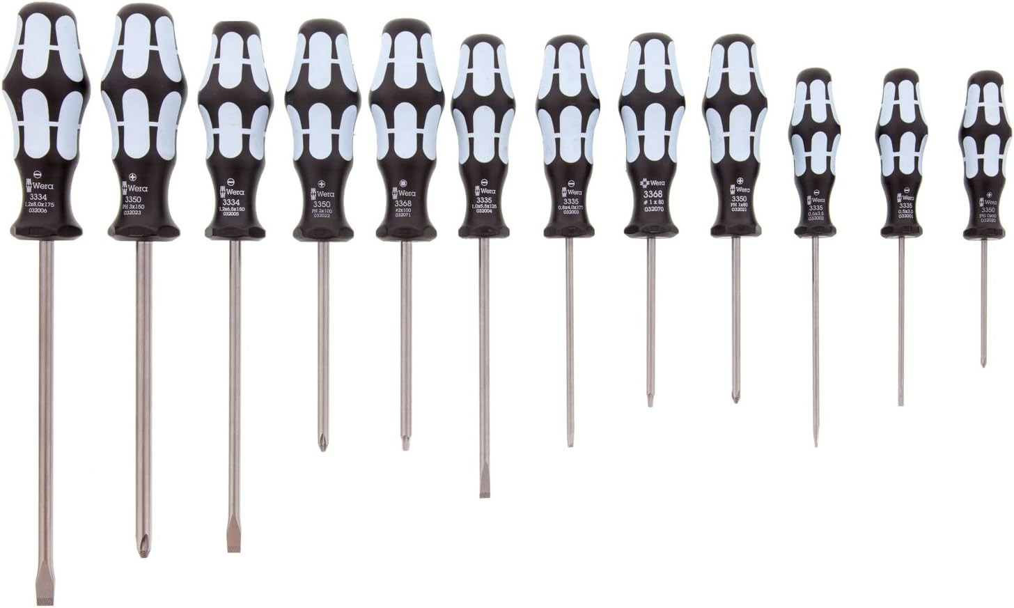 – Stainless Screwdriver Set 12Pc (Sl/Ph/Sq), 3334/12 – 5347903001