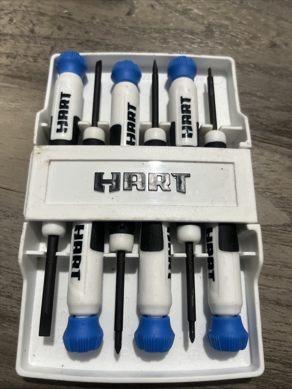 HART Precision Screwdriver Set 6-Piece Micro Phillips Flathead with Case Repair